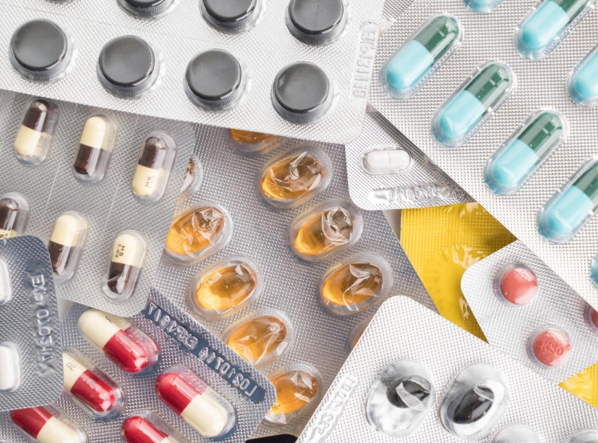 active pharmaceutical ingredient and excipient illustration